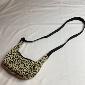 Leopard Print Cross Body Bag
